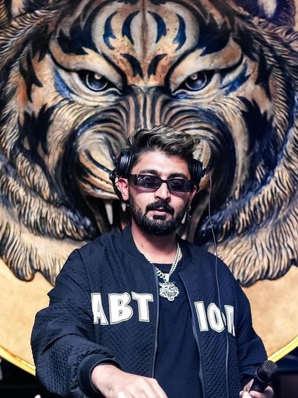 Ready to perform at Badmaash UB City for the Illusion event.