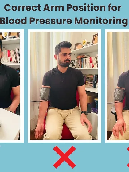 Are you checking your blood pressure correctly? Your arm position can significantly alter the reading. I demonstrate the correct posture to ensure you get an accurate measurement every time.