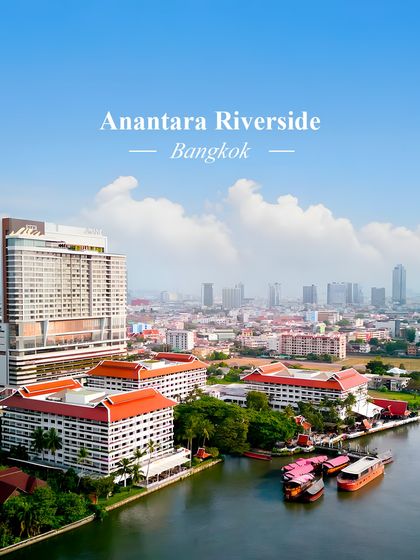 A top Thailand venue: Anantara Riverside Bangkok. For those who want riverside romance mixed with Thai luxury in the heart of the city.