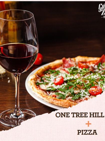 A casual and delicious pairing. The easy-drinking One Tree Hill Red, with its fruity character, is a fantastic match for a classic pizza. Wine pairing doesn't always have to be formal.