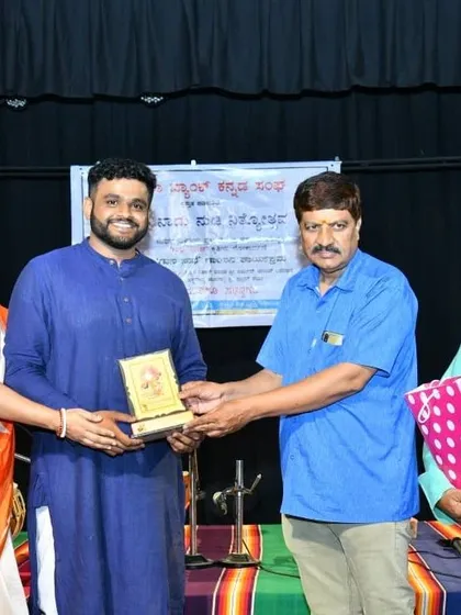 Humbled to be recognized for my music. Every performance is a learning experience and an honor.