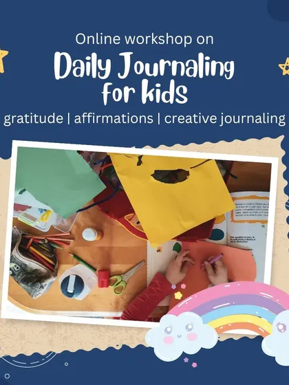 Looking for a fun and meaningful activity for your kids? My online workshop on daily journaling for kids introduces them to gratitude, affirmations, and creative expression in an interactive way.