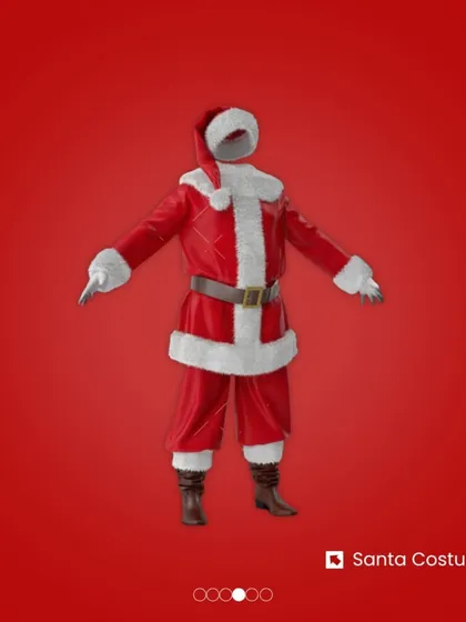 The Santa costume only comes out once a year. I'll keep it safe and sound for the other 11 months.