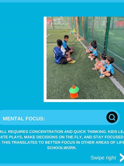 Football requires strong mental focus. Our drills teach kids to concentrate, anticipate plays, and make quick decisions, which translates to better focus in other areas like schoolwork.