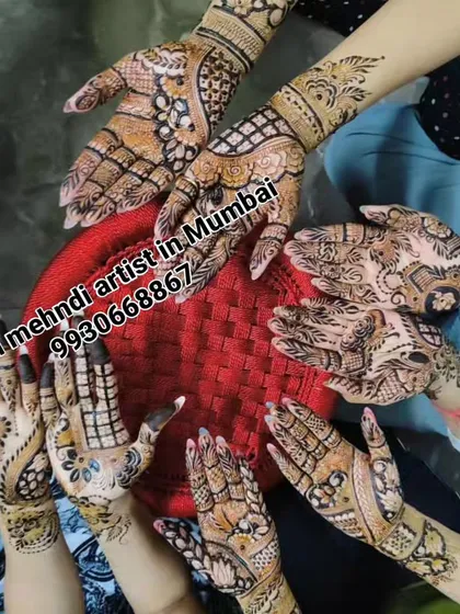 Planning a sangeet or a big family function? My team and I can handle group bookings of any size, ensuring all your guests get beautiful mehendi without long waits.