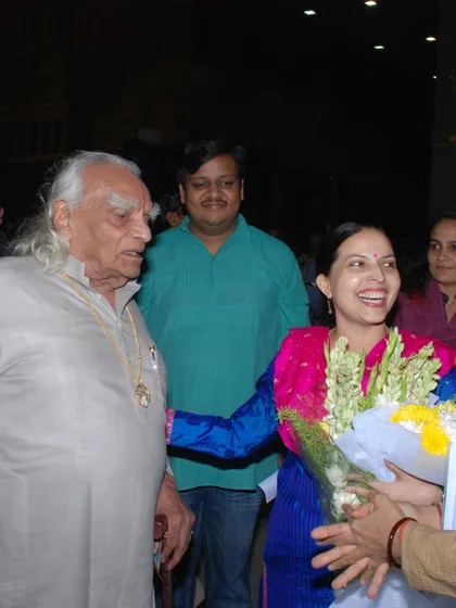 These are precious moments shared with my Guru, the legendary B.K.S. Iyengar. Each image is a reminder of the profound gratitude I have for his teachings and the honor of being his student.