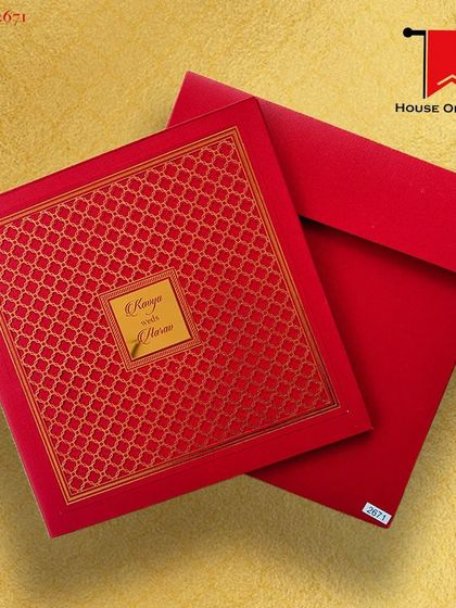 House Of Cards - Custom Wedding Invitations Luxurious Finishes & Materials photo 11