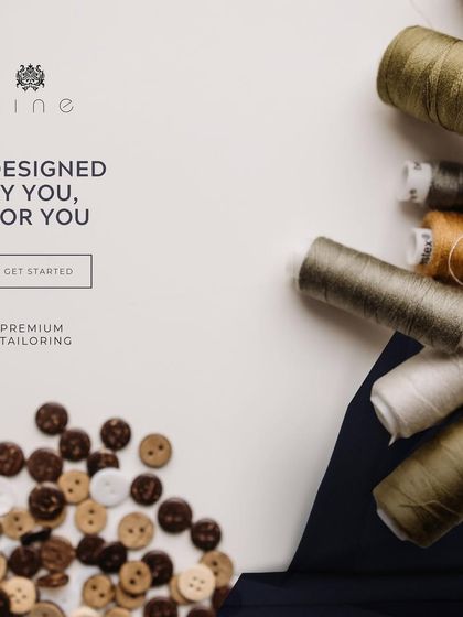 "Designed by you, for you." The bespoke process starts with your vision. You choose the fabric, the buttons, the thread, and every detail to create a garment that is truly your own.