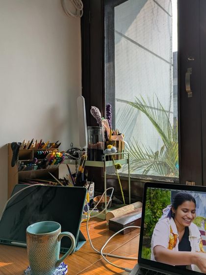 Anupama - Custom Artwork & Murals The Artist's Corner: My Studio, Process & Musings photo 44