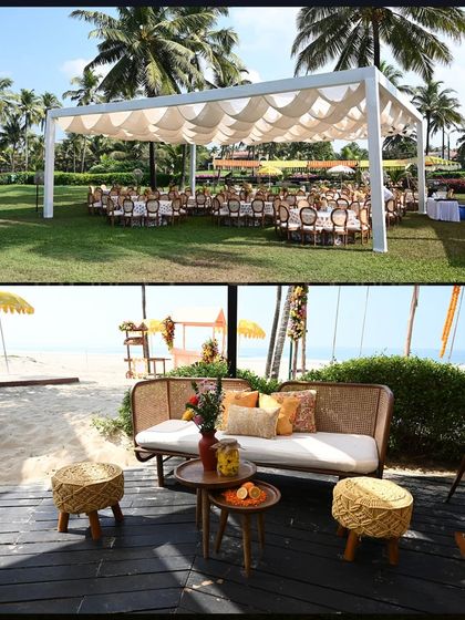 Tropical & Bohemian Themes: Haldi & Mehendi photo 13