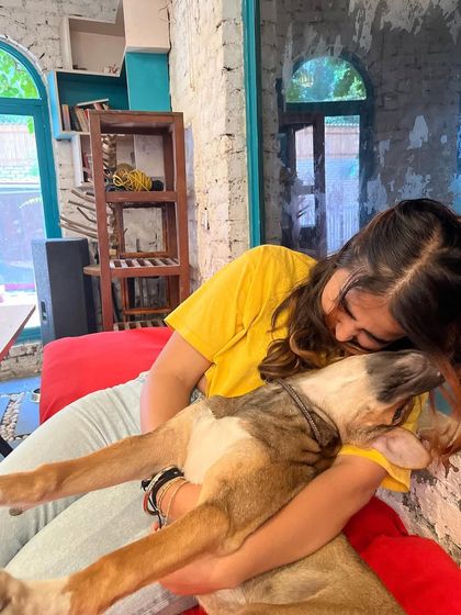 Pure bliss. Bugs melting into a hug, showing complete trust and affection.