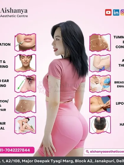 Here is a complete menu of the aesthetic services I provide. From lip augmentation and facelifts to body contouring and hair PRP, I offer a full suite of treatments to help you achieve your beauty goals.