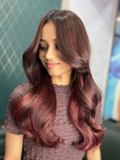 Bold Reds, Purples & Peekaboo Colors photo 8