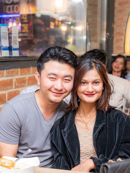 Another shot of this couple enjoying their date night.