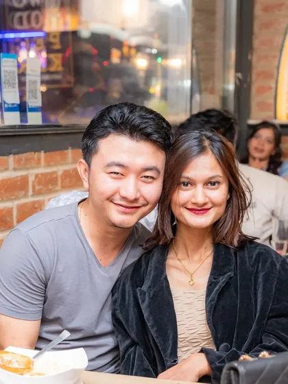 Another shot of this couple enjoying their date night.