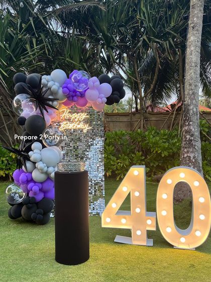 Prepare 2 Party - Birthday Party Decoration Stylish Milestone Birthdays photo 15