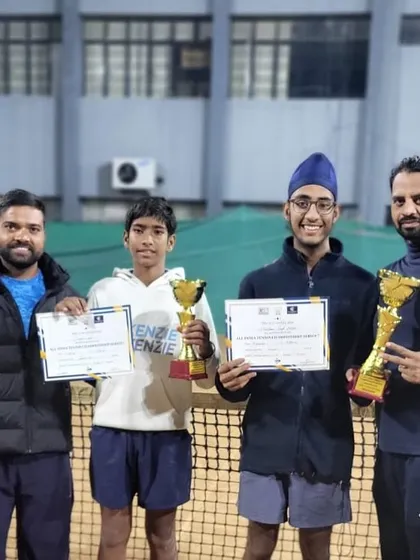 An all-Ethical final at the AITA National U-14 tournament, with Hridhaan Singh and Divyam Gupta showcasing the high level of our high-performance center.