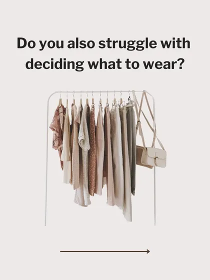 Do you also struggle with deciding what to wear? This is a common feeling that I address in my workshops. My goal is to help you build a closet where everything has a purpose.