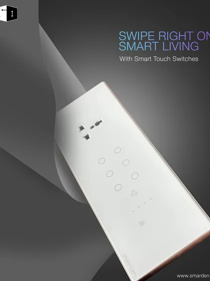 Swipe right on a smarter way to live. Our touch switches are the perfect match for a modern lifestyle, offering an intuitive and elegant way to control your environment.