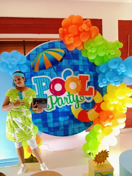 A pool party is a fantastic way to celebrate a birthday. I come prepared with a book of fun ideas and games perfect for a sunny day of celebration by the water.