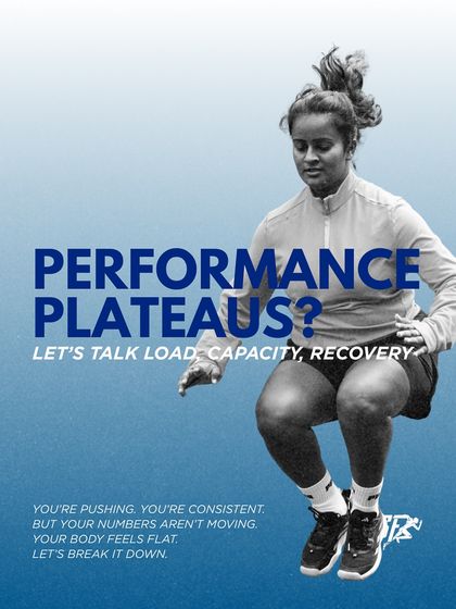 Hitting a performance plateau? It's often a sign that your training load, physical capacity, and recovery are out of sync. We analyze all three factors to break down barriers and get you back on the path to progress.