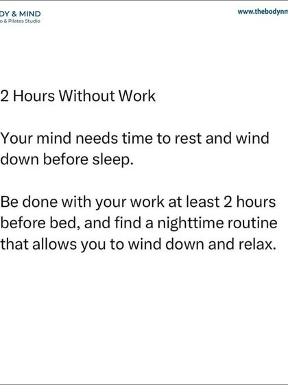 Body & Mind PhysioPilates Studio - Functional Nutrition Guidance Lifestyle Foundations: Sleep, Stress & Movement photo 14