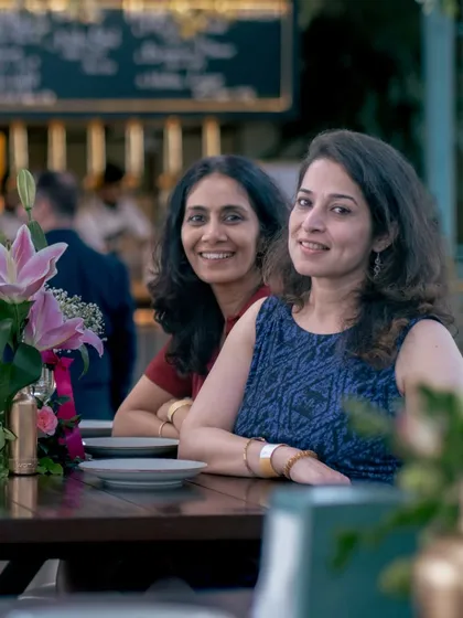 Guests at Roxie's Golden Circle, an event that felt like a celebration of life's simple joys with dear ones.