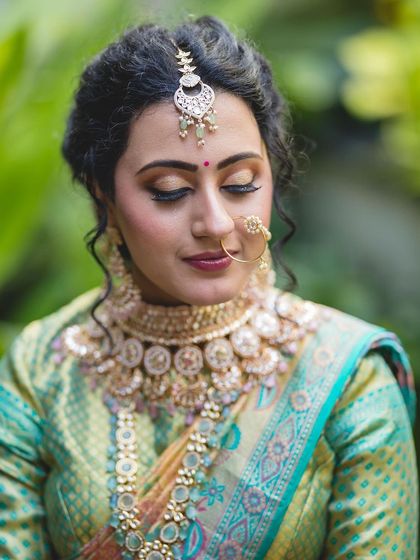 Makeovers by Mahalakshmi - Bridal & Wedding Makeup Behind the Scenes: The Art of Transformation photo 11