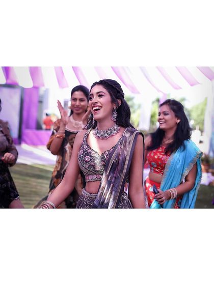 Orange Wedding Cinemas - Wedding Photography & Cinematography Vibrant Celebrations: Haldi & Mehendi photo 21