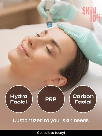 Your skin is unique, and your facial should be too. We offer a range of customized treatments, including the deeply hydrating HydraFacial, rejuvenating PRP, and clarifying Carbon Facial, all tailored to your specific needs.