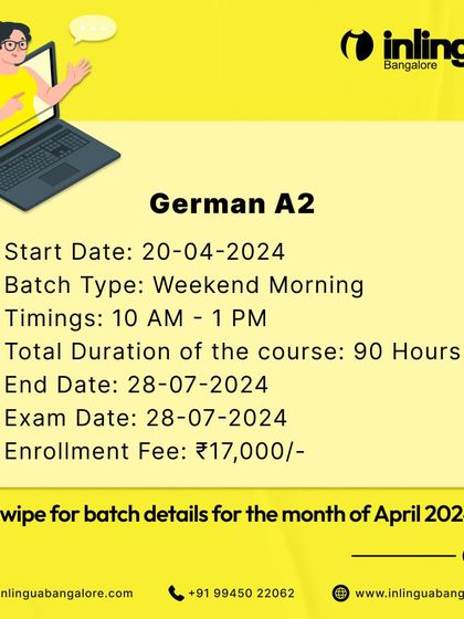 Inlingua - Individual Language Courses Find Your Batch: Upcoming Schedules photo 27
