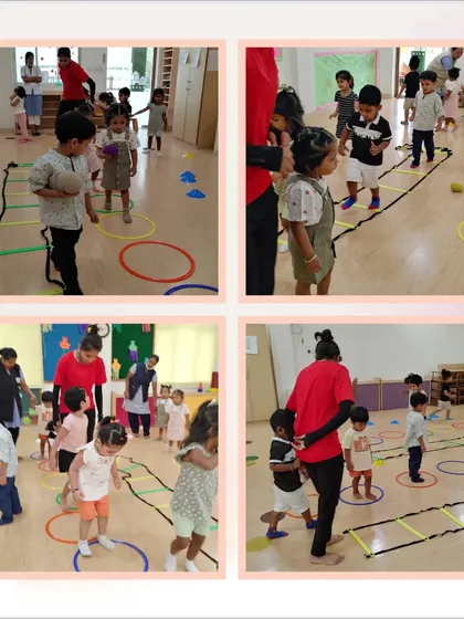 Our instructors guide children through agility ladder drills and other exercises. These activities are key for developing the fundamental movement skills that are crucial for all sports.