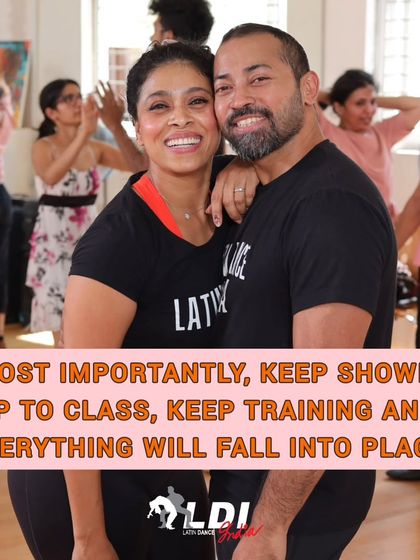 A simple smile can transform the energy of a dance. We always remind our students that kindness on the floor matters more than a perfect move. Keep showing up, and keep smiling.