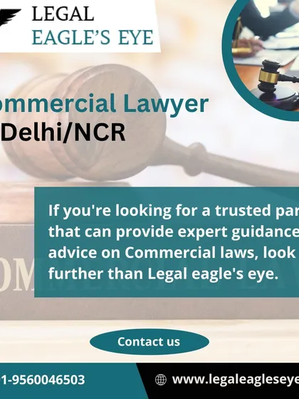 If you are looking for a trusted partner to provide expert guidance on commercial laws in Delhi and NCR, look no further. Our commercial lawyers have the expertise to provide solutions for all your corporate legal matters.