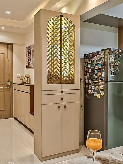 Interiors Bangalore - Pooja Room & Unit Design Smart Designs for Compact Spaces photo 3