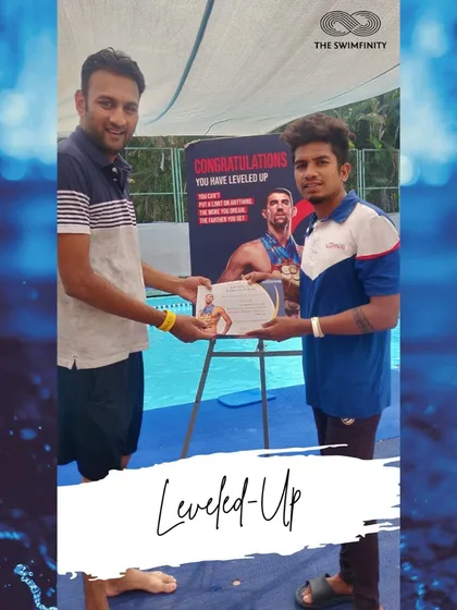 Congratulations to this swimmer from our Club Millennium center for leveling up in June. Keep pushing your limits!