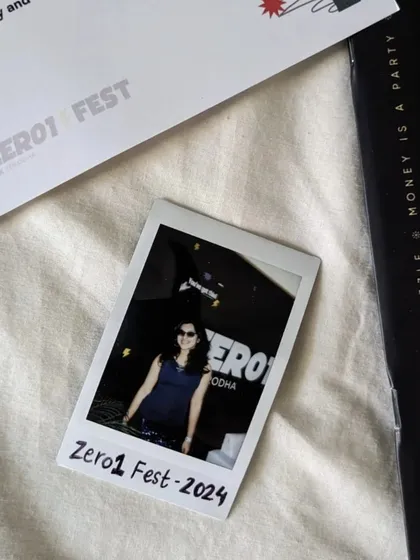 A polaroid from the Zero1 Fest. Just a little snapshot of my life recently, filled with music and good memories.