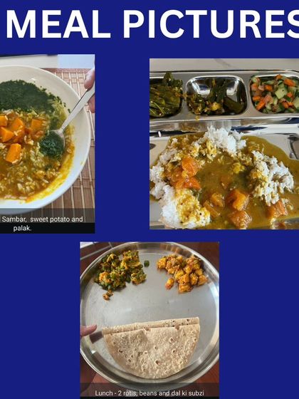 Anamika, a busy working mom from Canada, lost 5.5 kgs post-delivery. She ate home-cooked meals like rice with sambar and roti with dal, learning the magic of portion control and protein intake. Her testimonial shows her satisfaction with the journey.