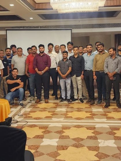 A group photograph from our successful System Integrator meet in Ahmedabad. We thank everyone who attended and contributed to the productive discussions.
