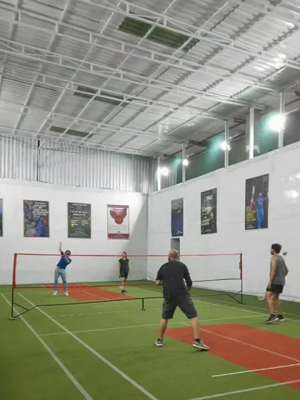 More action from our doubles matches, showing different players and games. Every day is a new challenge on the court!