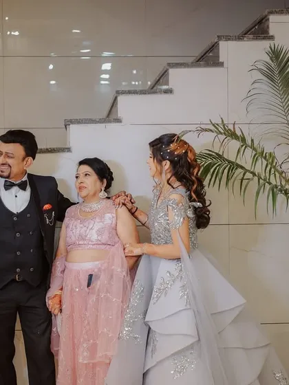 A lovely family portrait with the newly engaged couple. I make sure to capture these important group photos that you'll treasure for years to come.
