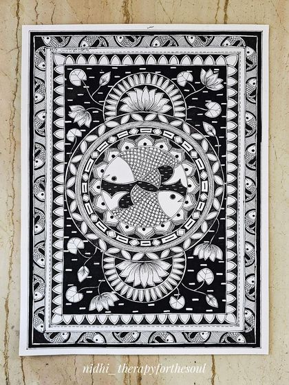 Nidhi - Custom & Fine Art Paintings Traditional Indian Folk Art photo 23