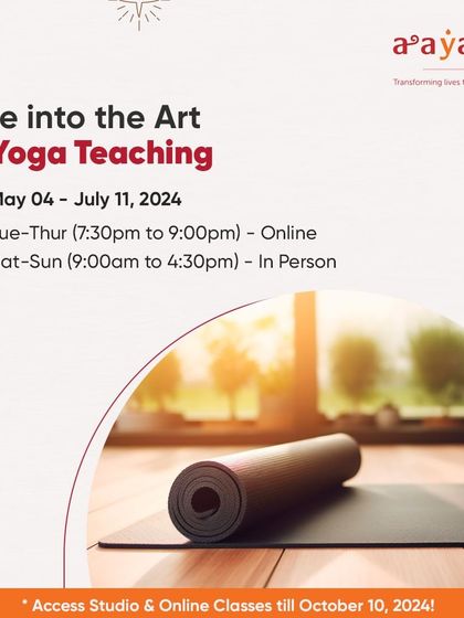 Details for our hybrid 200-hour TTC, offering the flexibility to learn both online and in our studio.