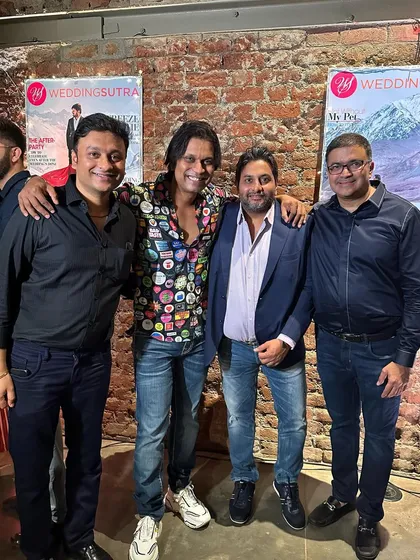 An evening with the best of the wedding industry, curated by WeddingSutra. It's always great to connect with fellow professionals.