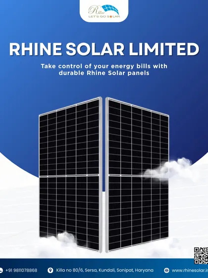 Take control of your energy bills with my durable solar panels. They are a reliable and future-ready solution to power your home and business sustainably.