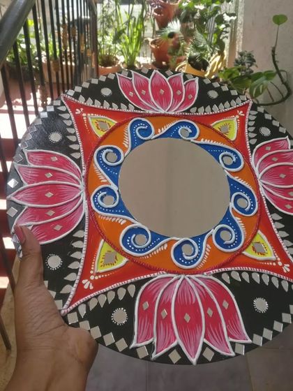 Anesha Artgallery - Indian Folk Art & Home Decor Lippan Art: Mud & Mirror Magic photo 34