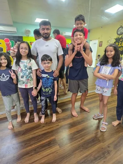 These kids are my FAM! Nothing makes me happier than seeing these smiles at the end of a session. My goal is to create a friendly, supportive community where every child feels welcome and celebrated.