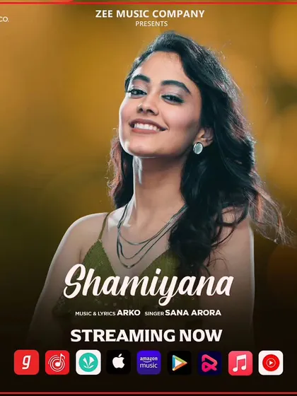 Seeing my name on an official song poster for Zee Music Company is a dream come true. This is the level of professional quality and heart I bring when I record the final version of your personalized song.