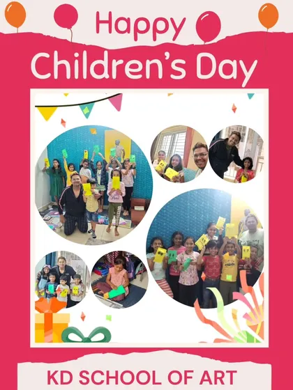 We had a fun Children's Day celebration in our class. It was a day filled with art, games, and lots of happiness.
