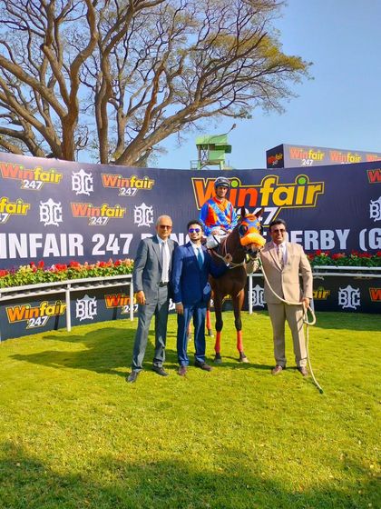 'Tripitaka', the winner of The Indian Republic Trophy.